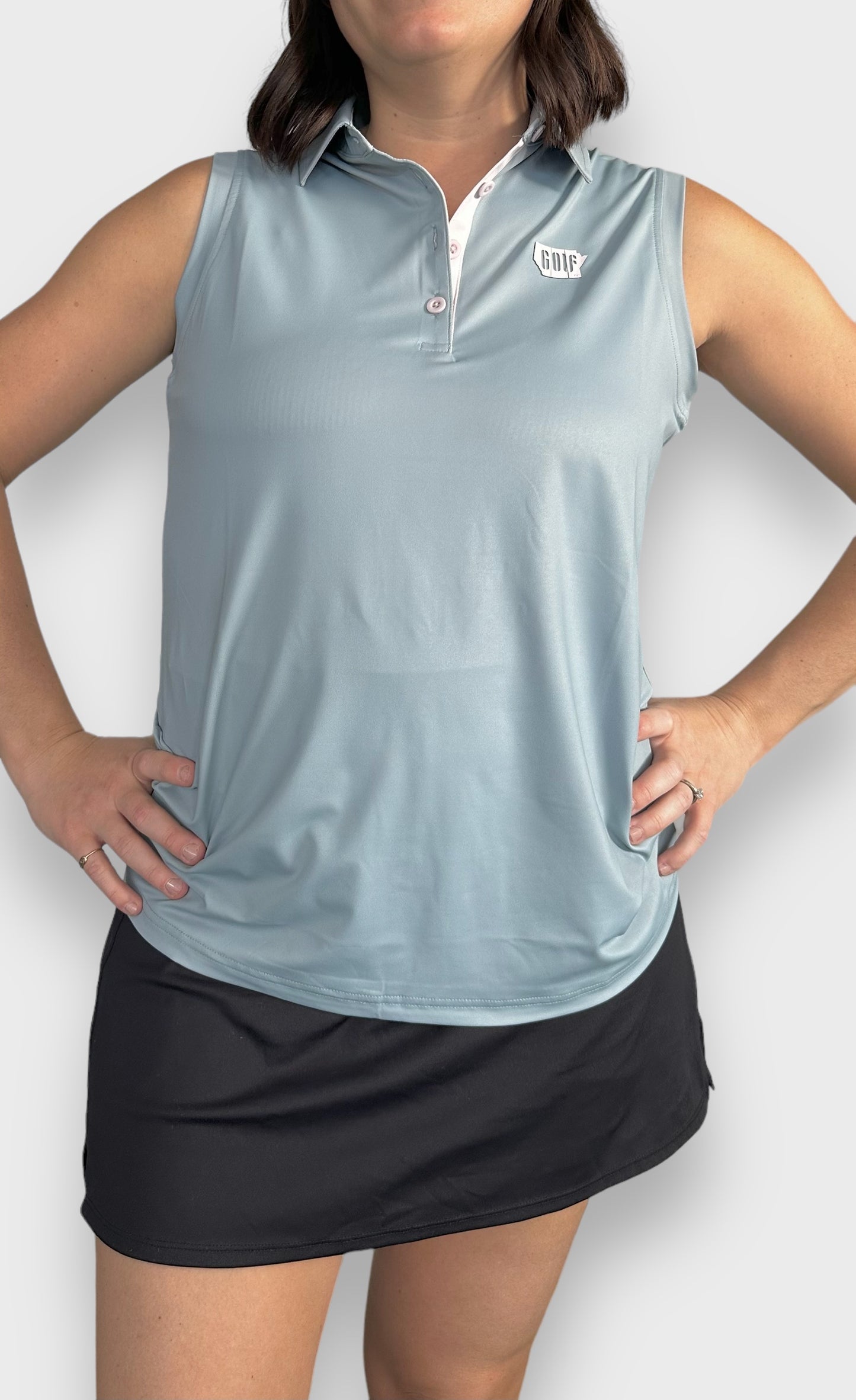PGC Classic Womens Polo - Sage