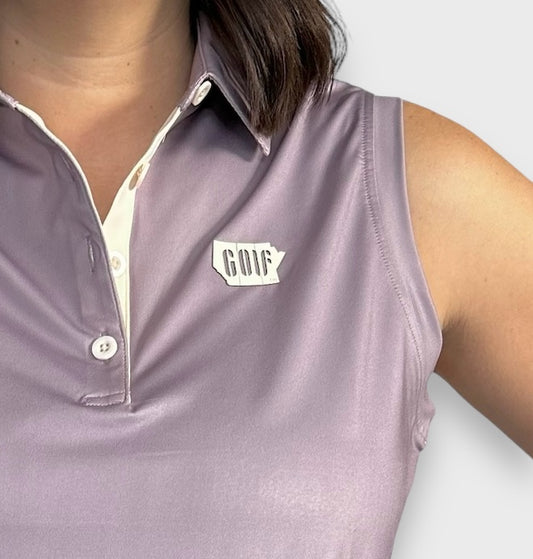 PGC Classic Womens Polo - Mauve
