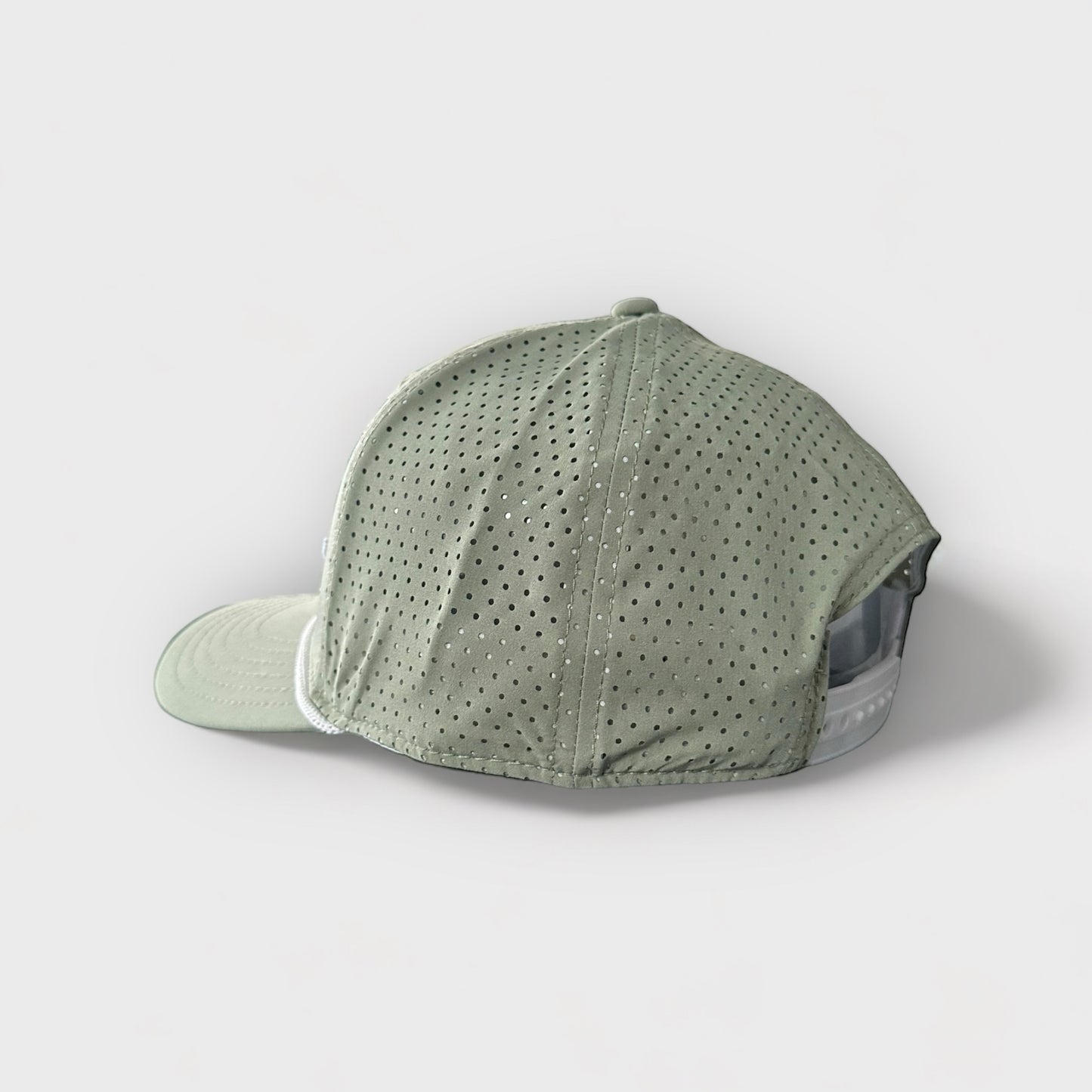 Script Rope Hat - Sage / White