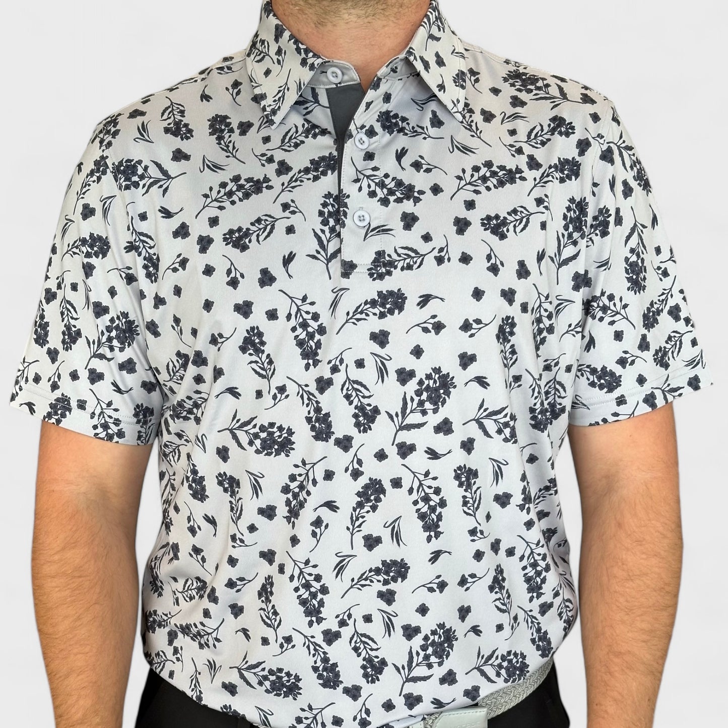Harvest Polo - Light Grey