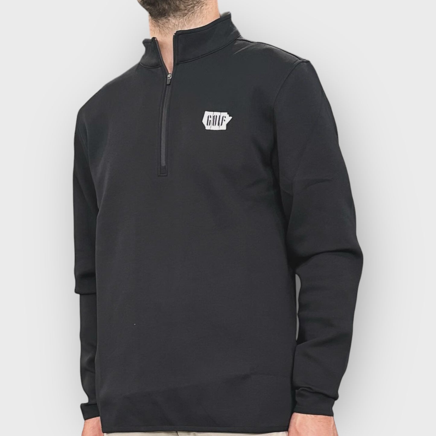 Prairie Collection Quarter Zip - Black