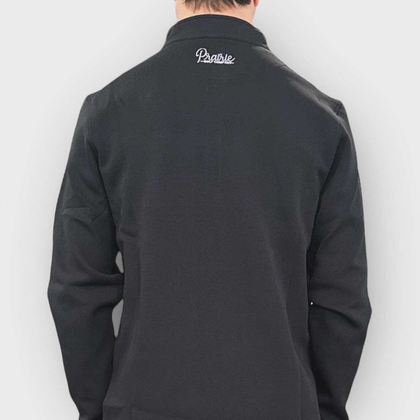 Prairie Collection Quarter Zip - Black