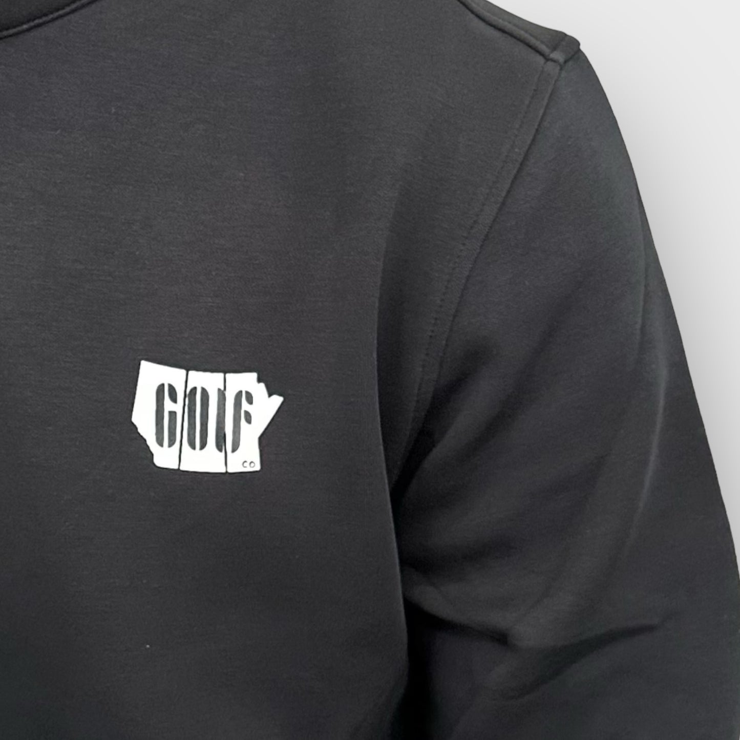 Prairie Collection Quarter Zip - Black